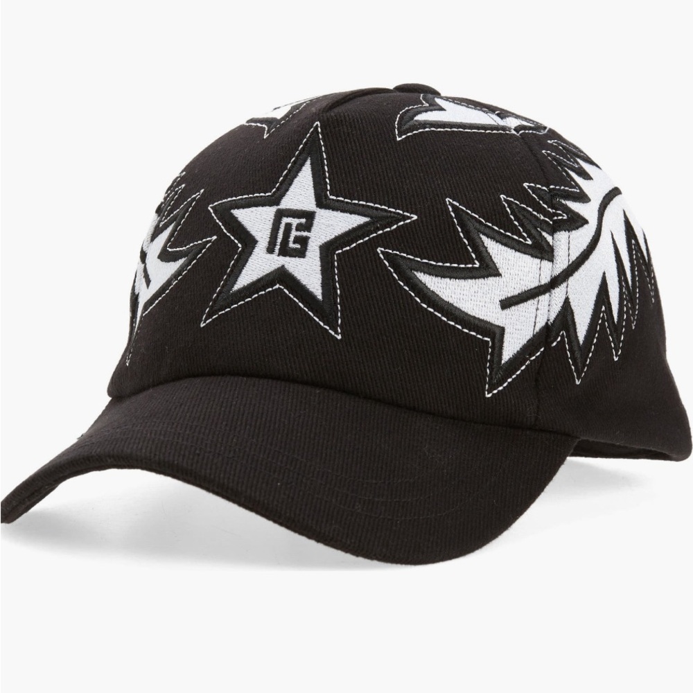 BALMAIN WESTERN EMBROIDERED BASEBALL CAP SIZE 3/LARGE BRAND NEW
